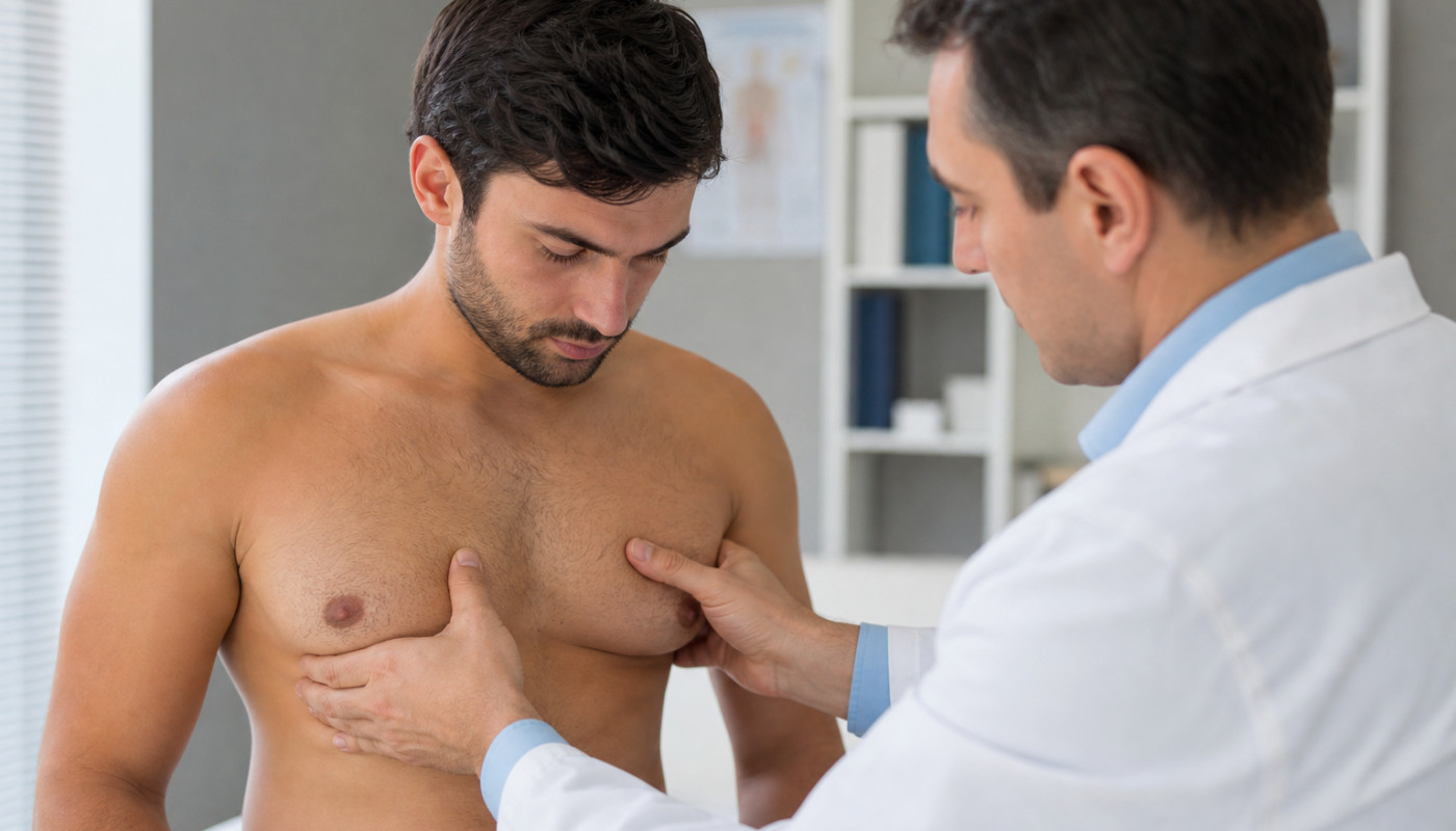 Desarrollo anormal de las mamas en los hombres: causas y soluciones